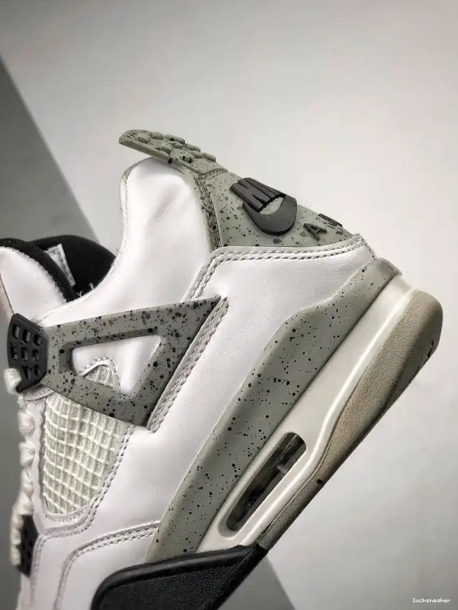 Reps LUCY (nike) Jordan OG Cement White 840606-192 4 Air 0516